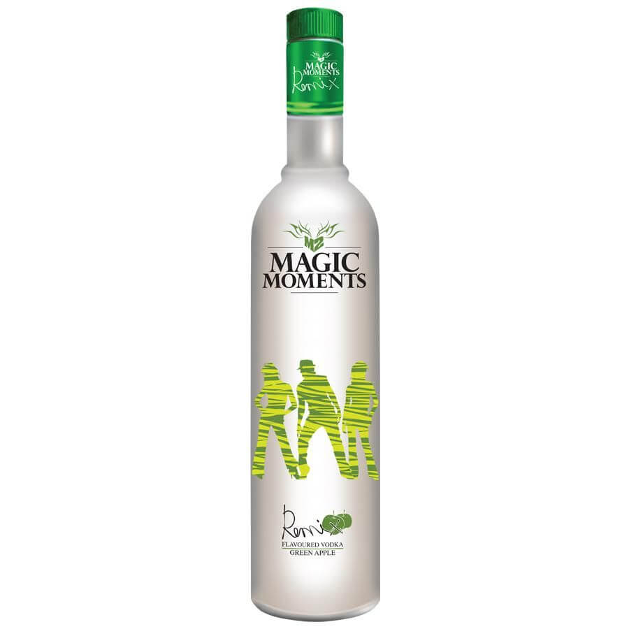 MAGIC MOMENT GREEN APPLE VODKA LTR