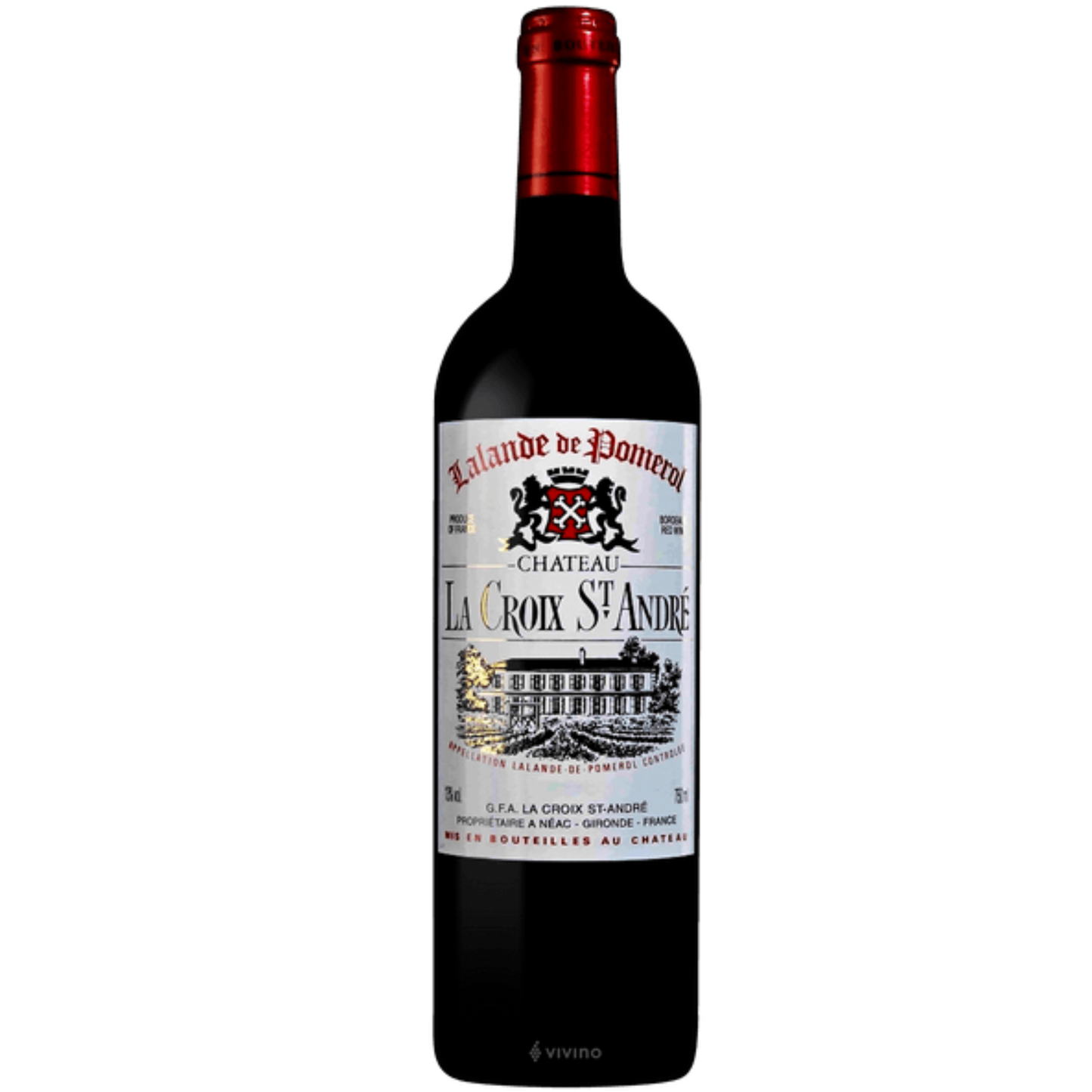 CHATEAU LA CROIX ST ANDRE LALANDE DE POMEROL 75CL