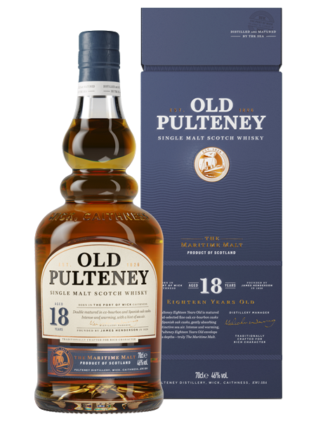 OLD PULTENEY 18 YEARS WHISKEY 70CL