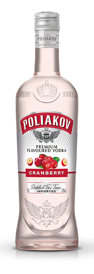 POLIAKOV CRANBERRY VODKA 70CL