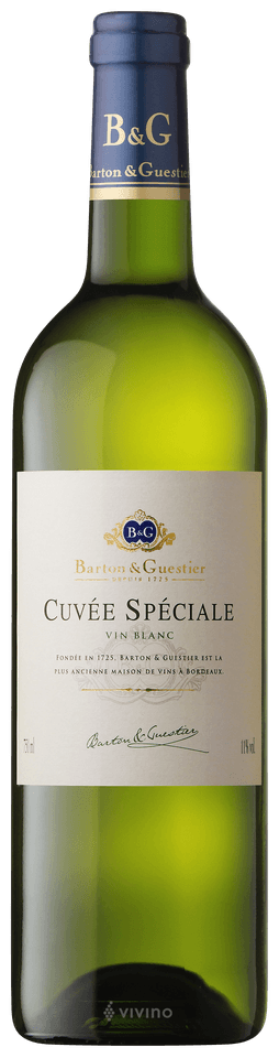 BARTON & GUESTIER CUVEE SPECIALE BLANC 75CL