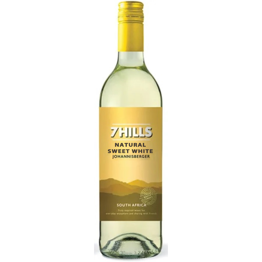 7 HILLS NATURAL SWEET WHITE 75CL