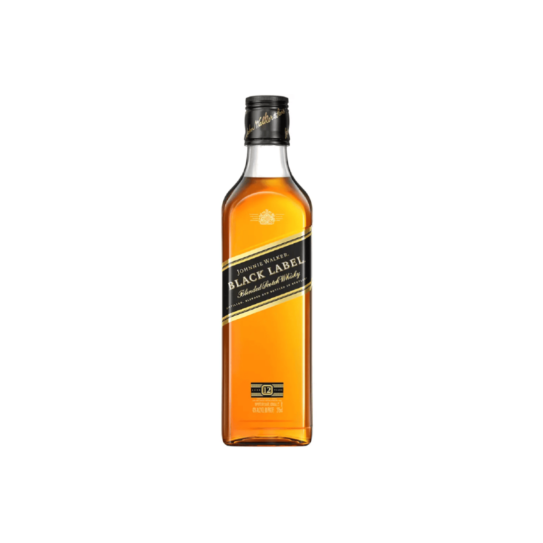 JOHNNIE WALKER BLACK LABEL 37.5CL