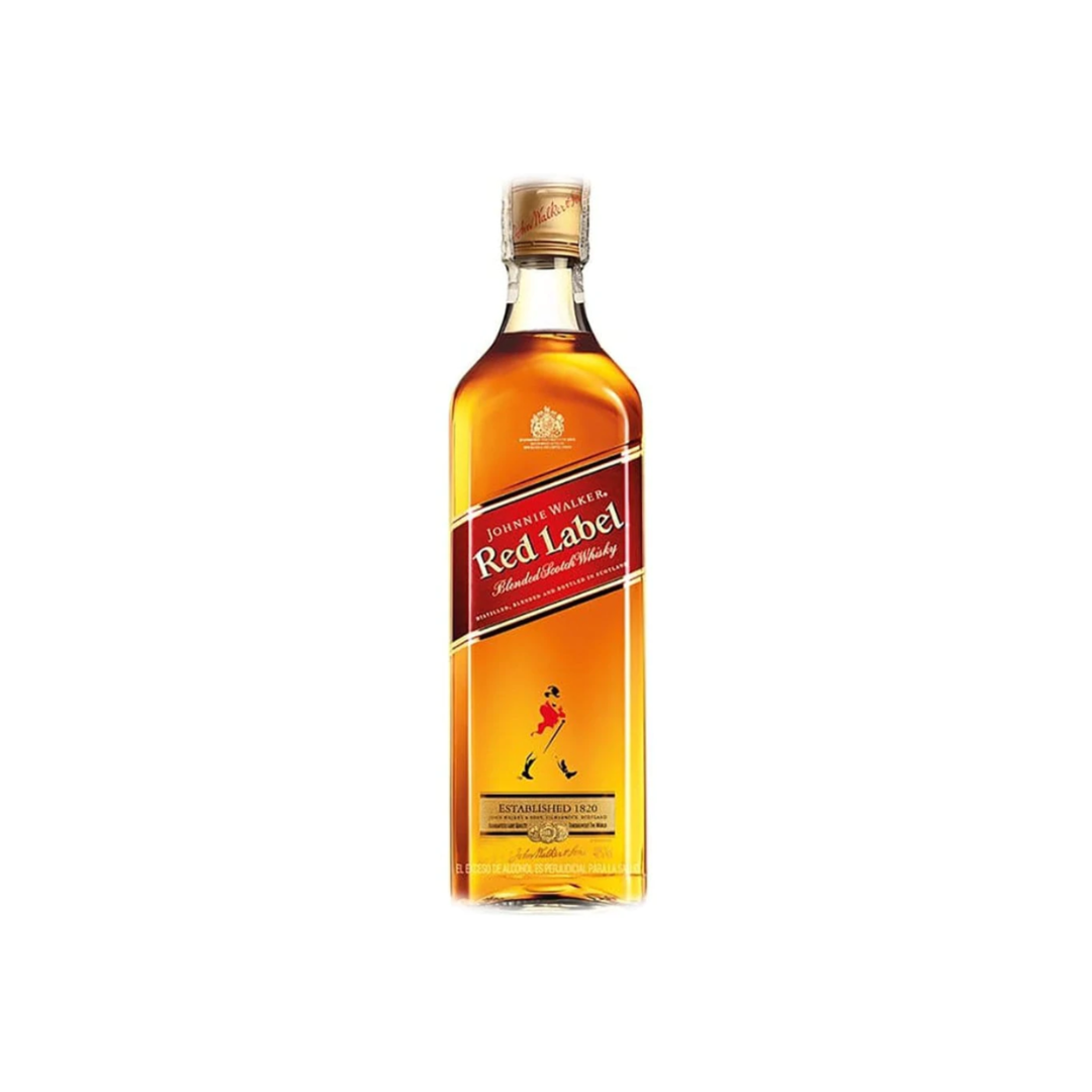 JOHNNIE WALKER RED LABEL WHISKEY 37.5CL