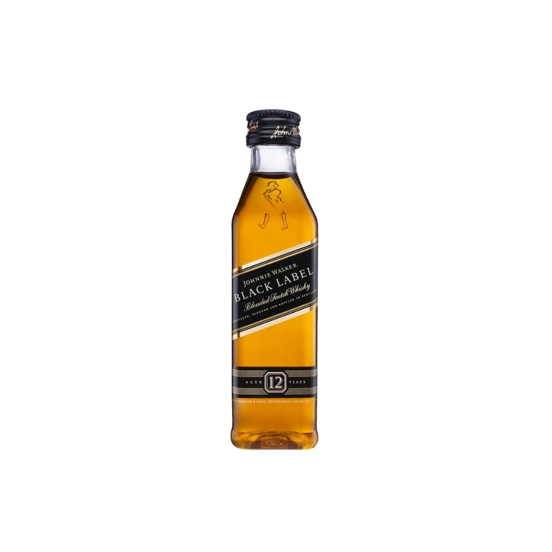 JOHNNIE WALKER BLACK LABEL 5CL
