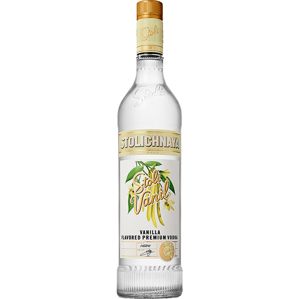 STOLICHNAYA VANILLA VODKA 75CL