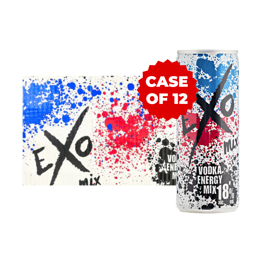 EXO BLUE ENERGY MIX VODKA (12X25CL)
