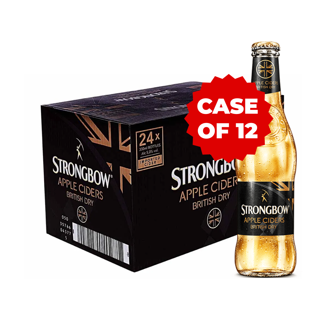 STRONGBOW APPLE CIDER BTL (12X33CL)