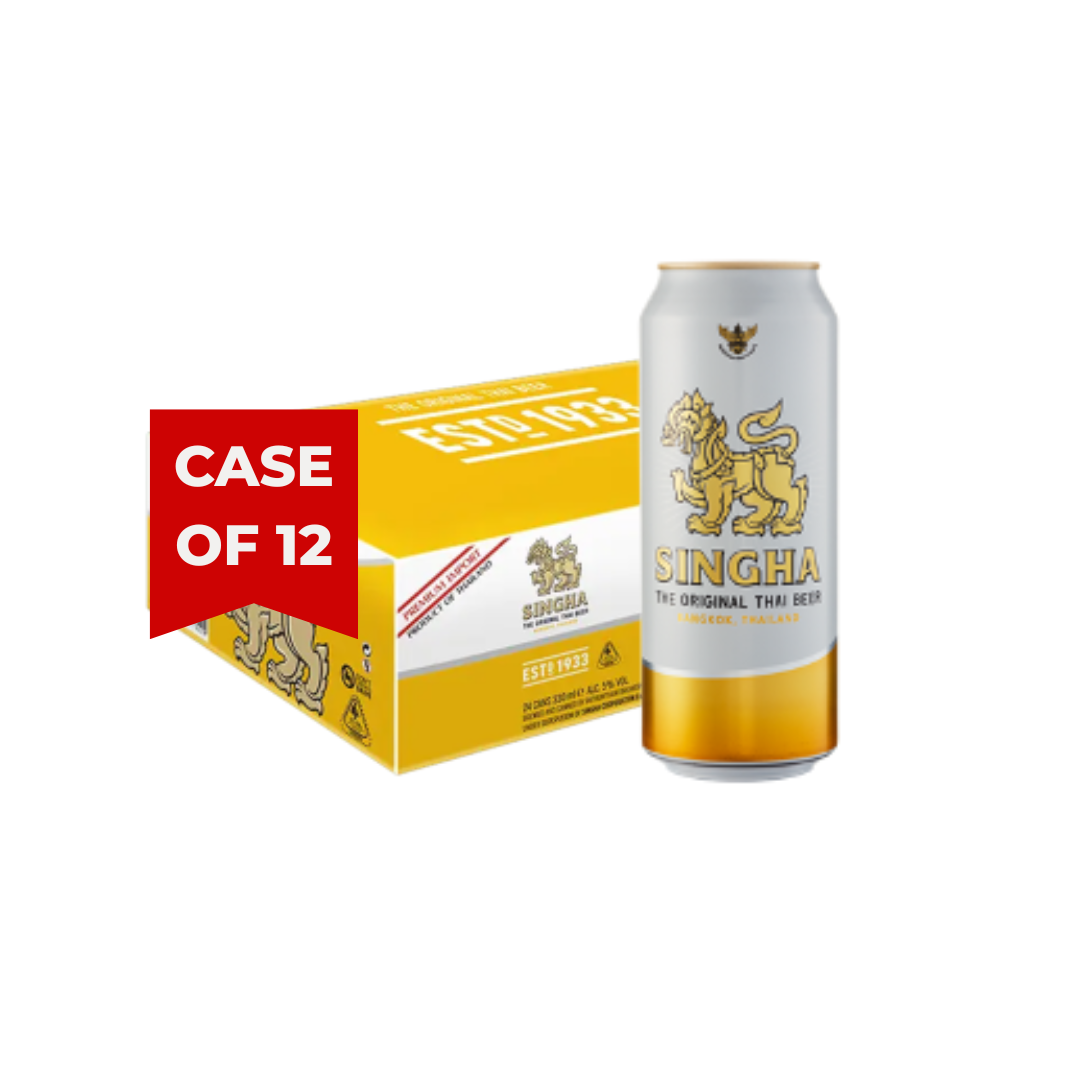 SINGHA BEER CAN (12X50CL)