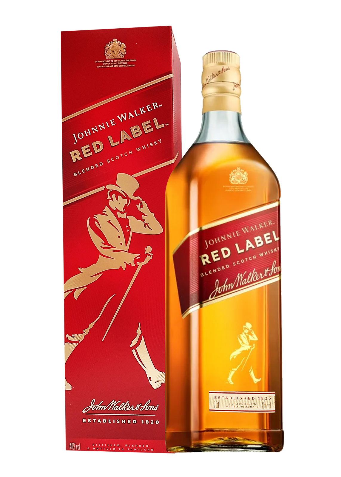 JOHNNIE WALKER RED LABEL 75CL