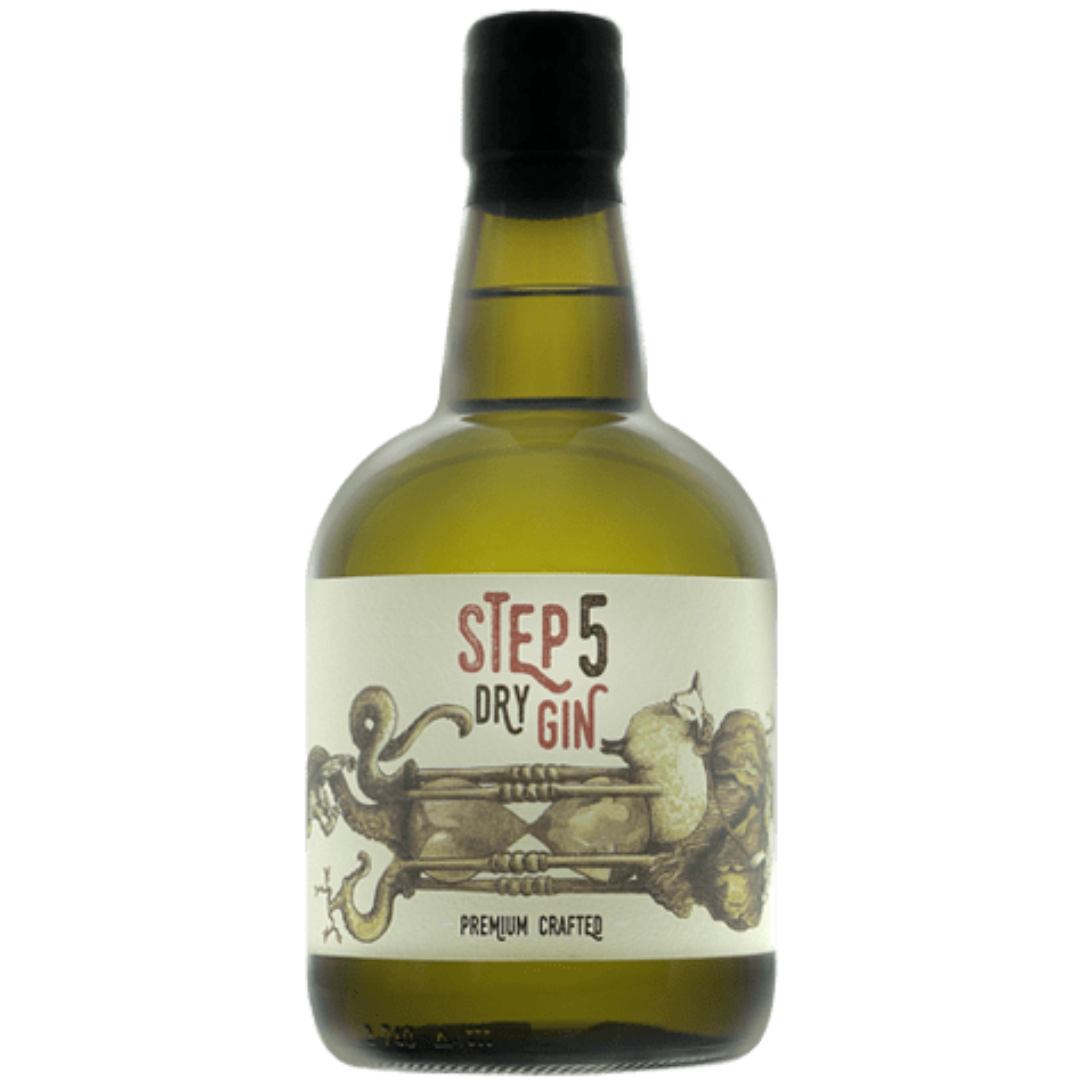 STEP 5 DRY GIN 75CL