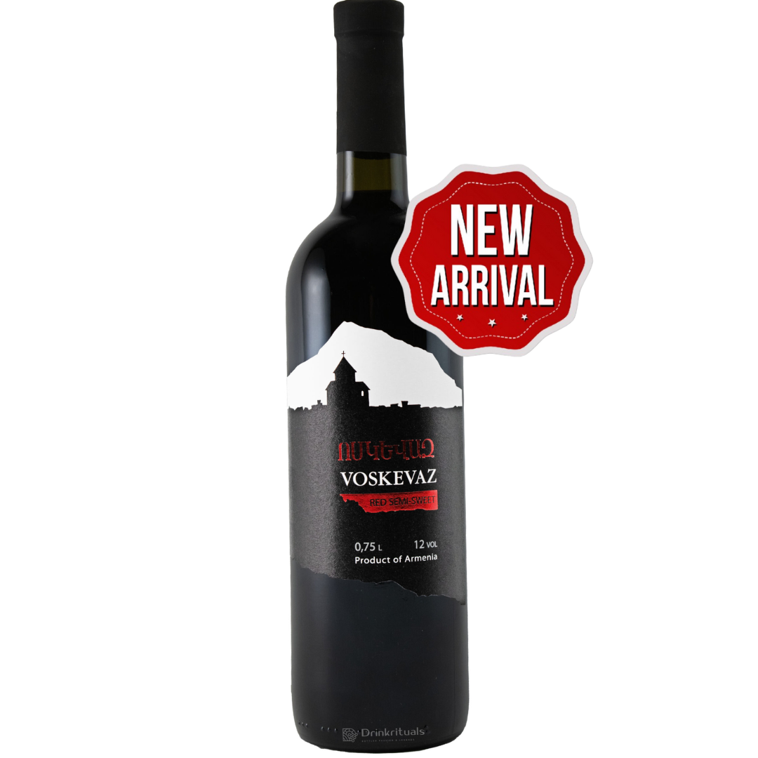 VOSKEVAZ SEMI-SWEET RED 75CL