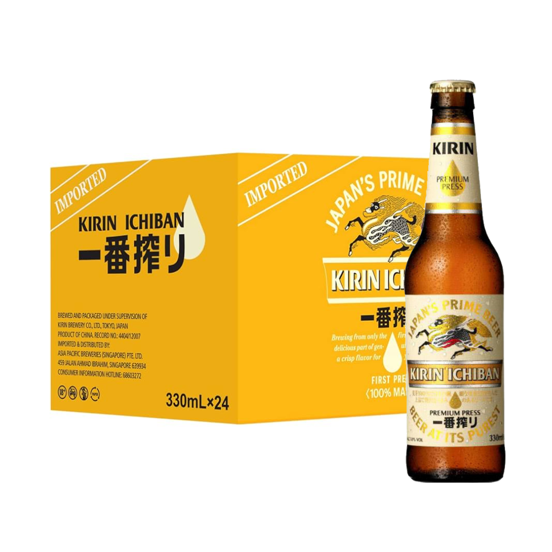 KIRIN ICHIBAN BEER BTL (24X33CL)