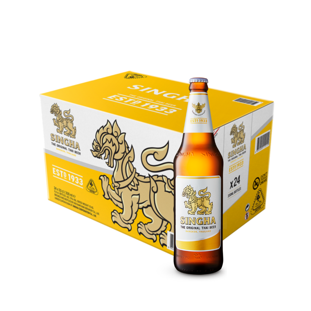 SINGHA BEER BTL (24X33CL)