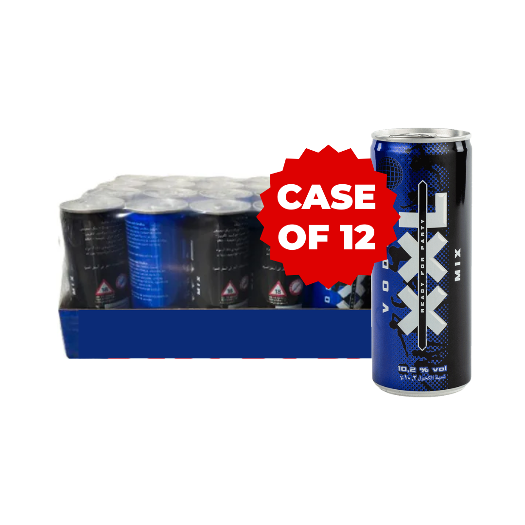 XXL VODKA MIX (12X25CL)