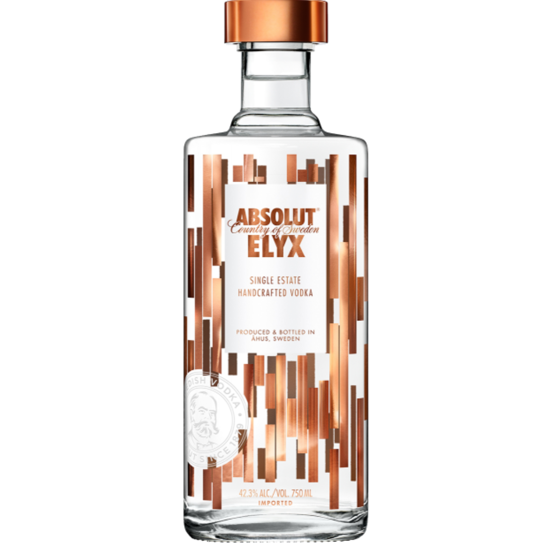 ABSOLUT ELYX VODKA 75CL