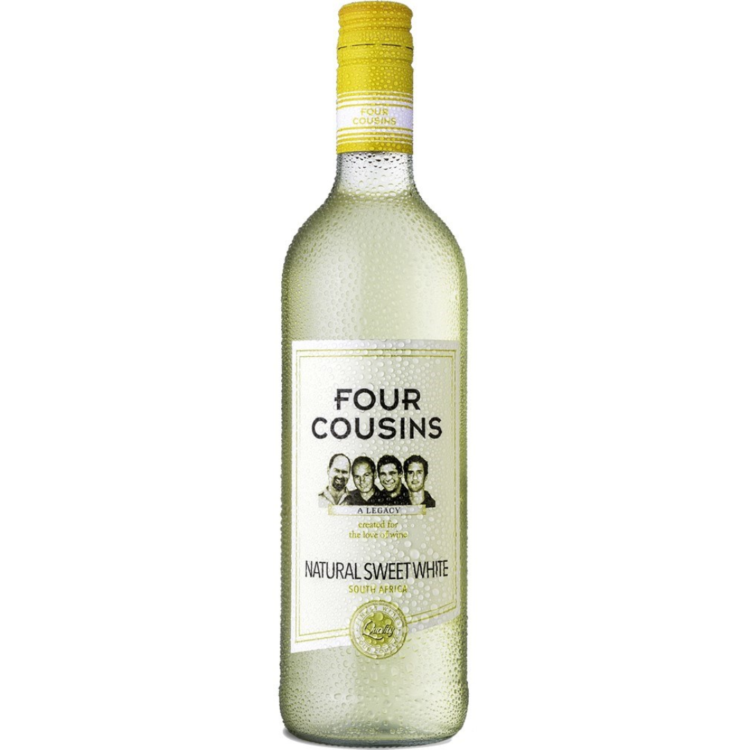 FOUR COUSINS NATURAL SWEET WHITE WINE 75CL