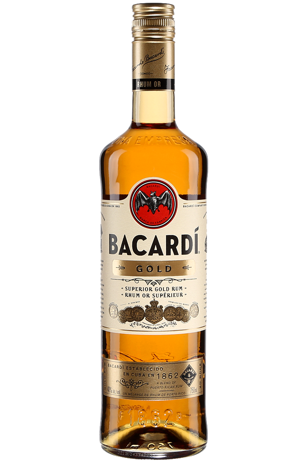 BACARDI GOLD 75 CL