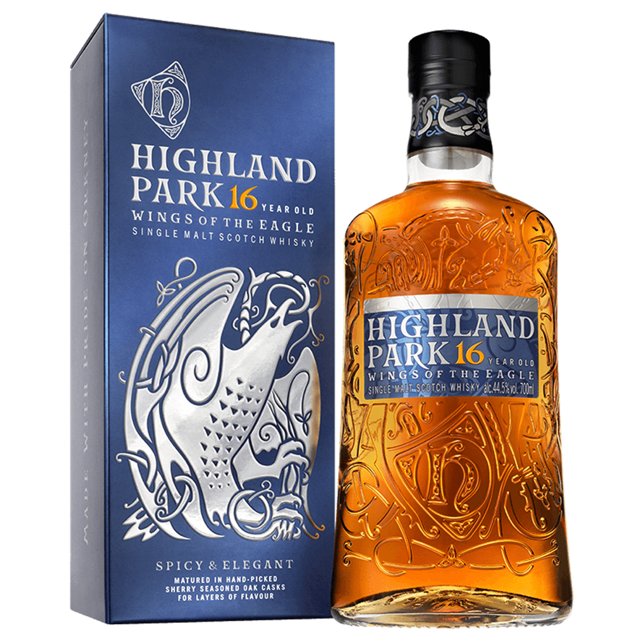 HIGHLAND PARK WINGS OF THE EAGLE 16 YEARS WHISKY 70CL