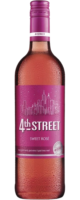 4th STREET NATURAL SWEET ROSE 75CL
