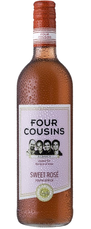 FOUR COUSINS NATURAL SWEET ROSÉ 75CL