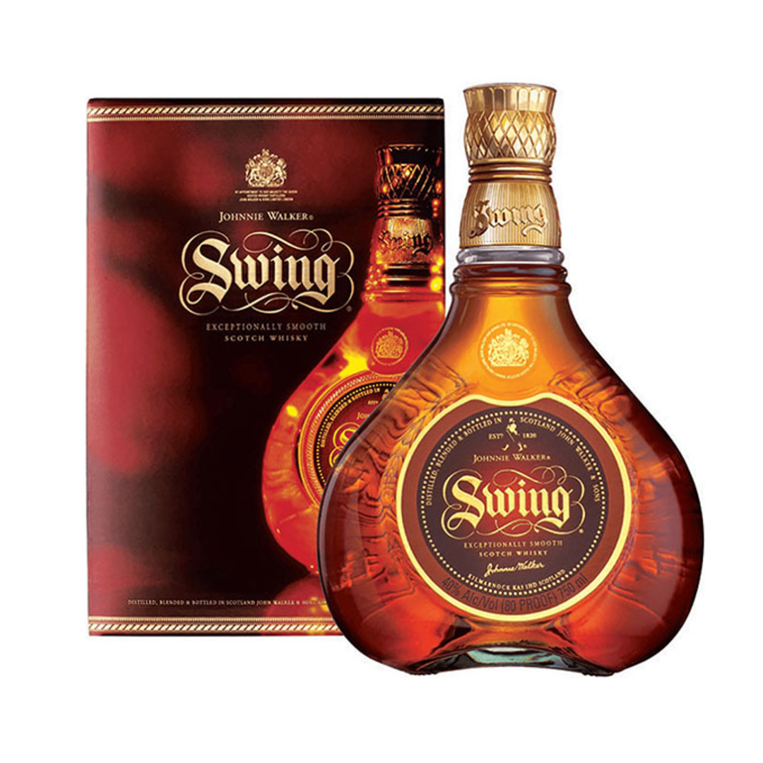 JOHNNIE WALKER SWING WHISKEY 75CL