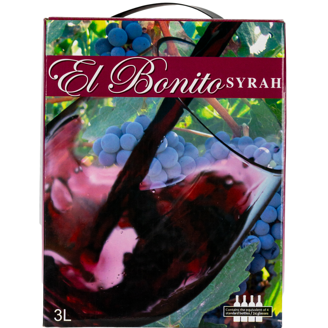 EL BONITO SYRAH WINE 3LTR