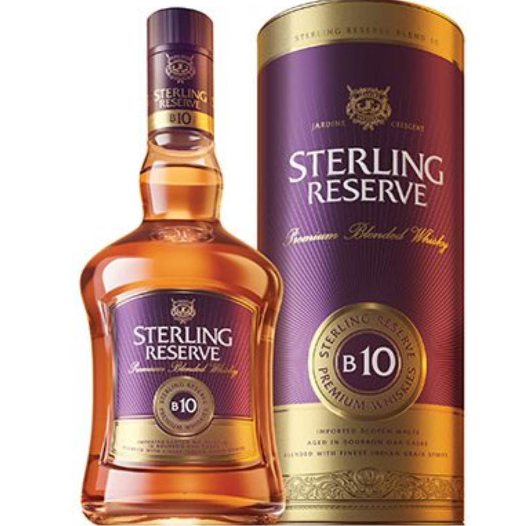 STERLING RESERVE B10 WHISKY 75CL