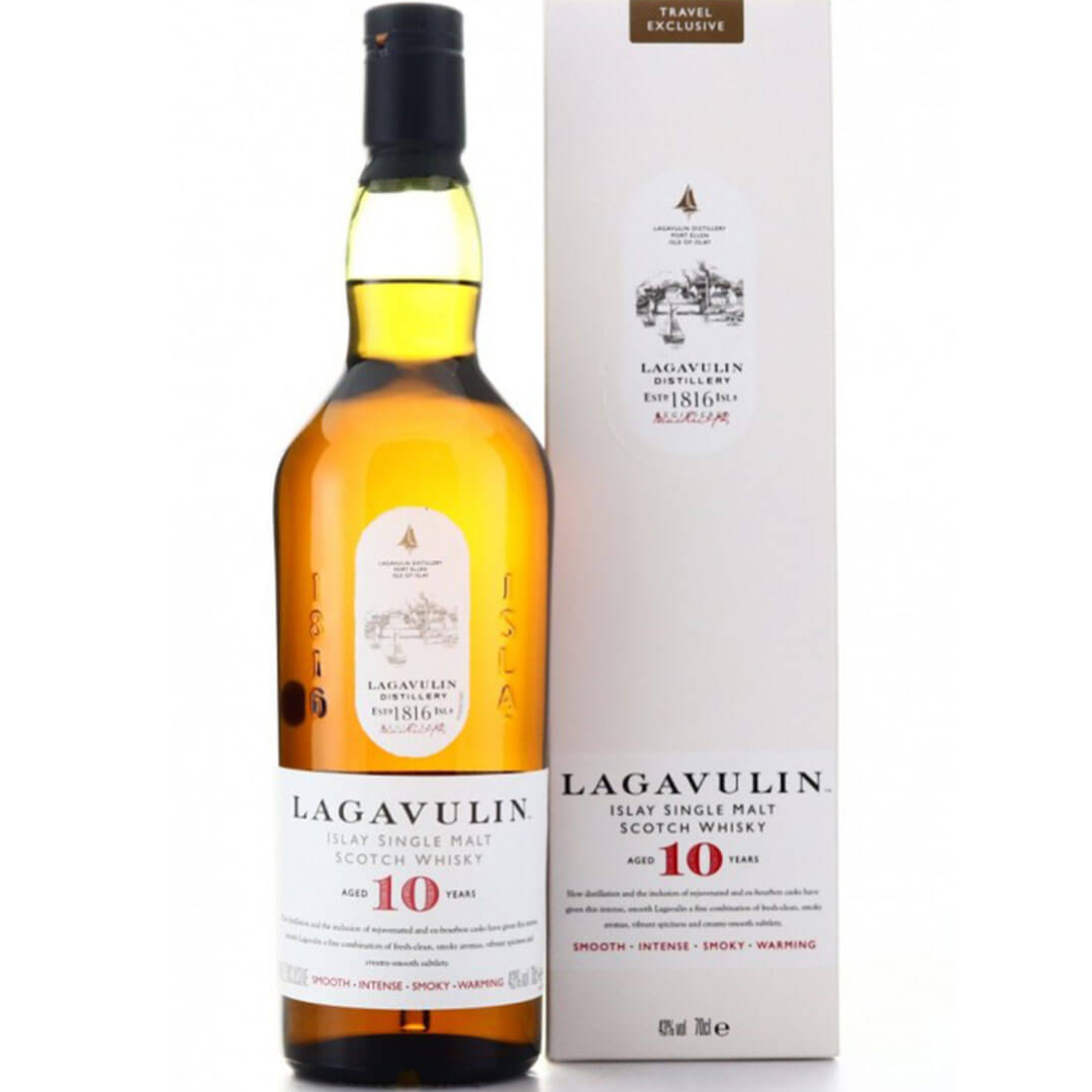 LAGAVULIN 10 YEARS WHISKEY 70CL