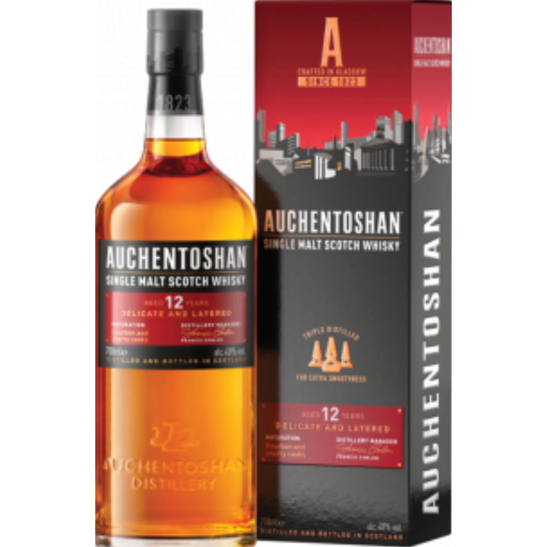 AUCHENTOSHAN 12 YEARS 70CL