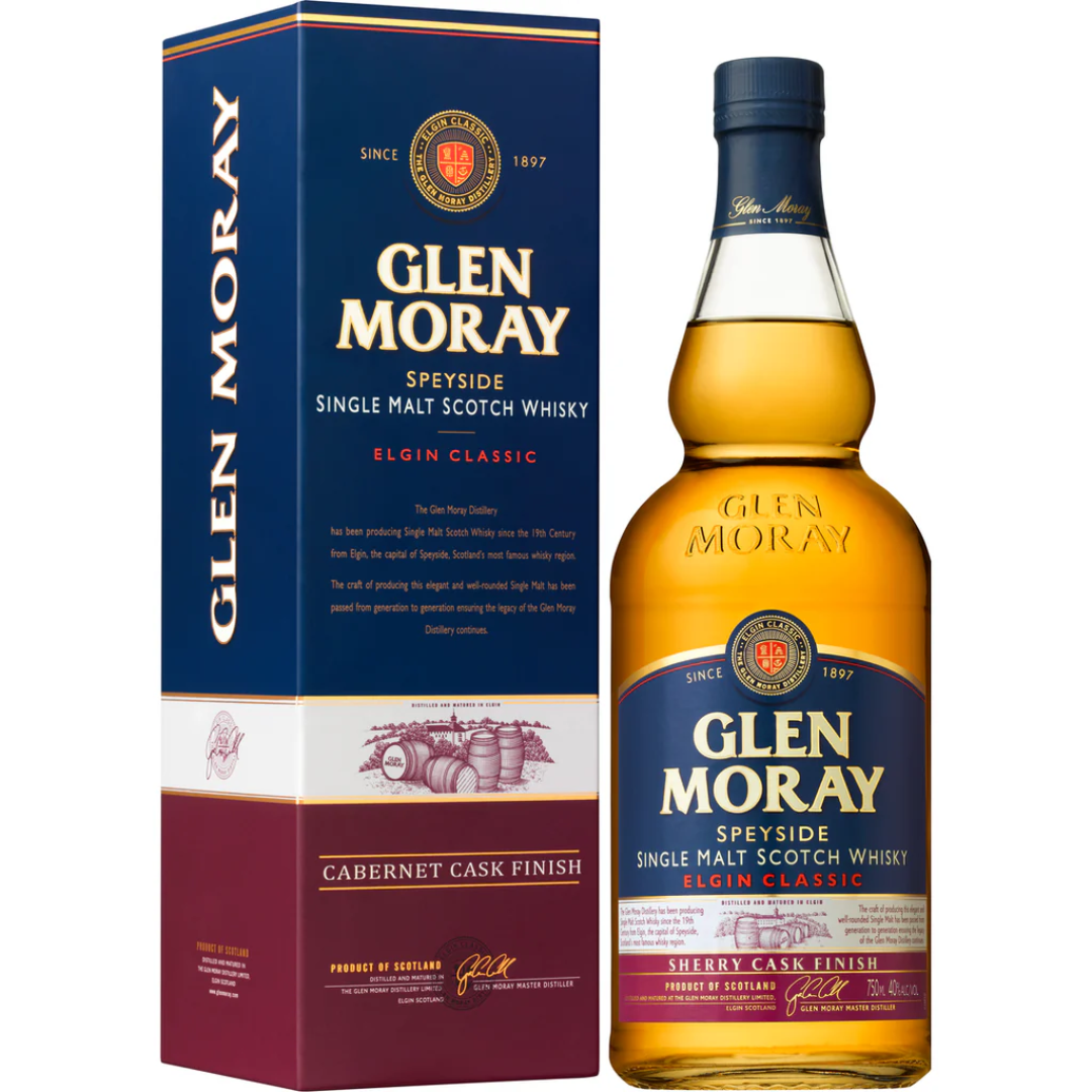GLEN MORAY CABERNET CASK WHISKEY 70CL