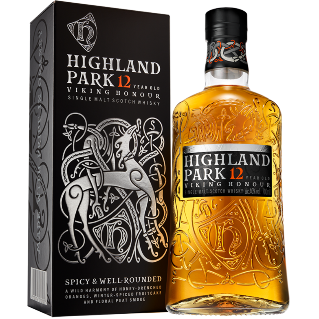 HIGHLAND PARK 12 YEARS WHISKEY 70CL