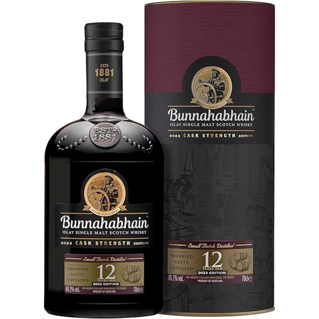 BUNNAHABHAIN 12 YEARS WHISKEY 70CL