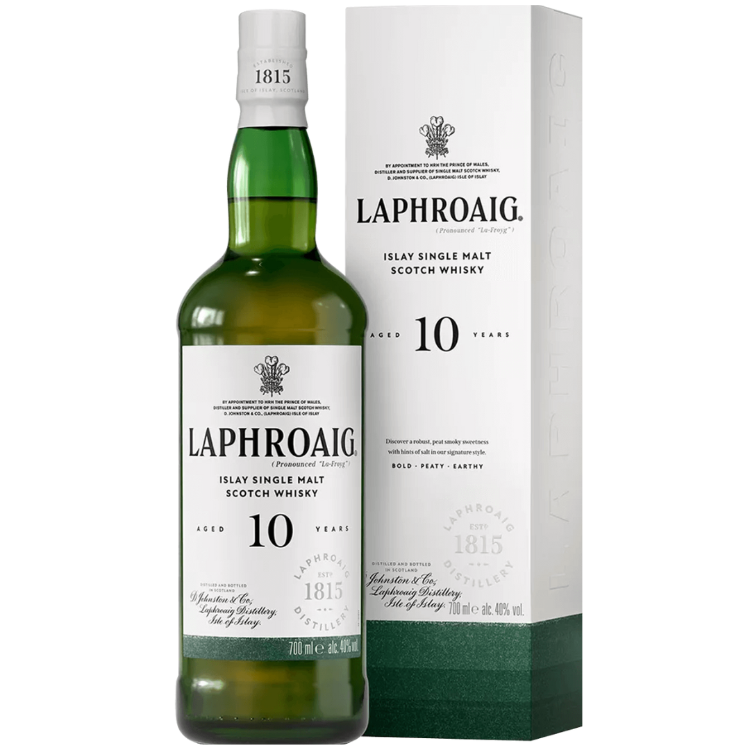 LAPHROAIG 10 YEARS WHISKEY 75CL