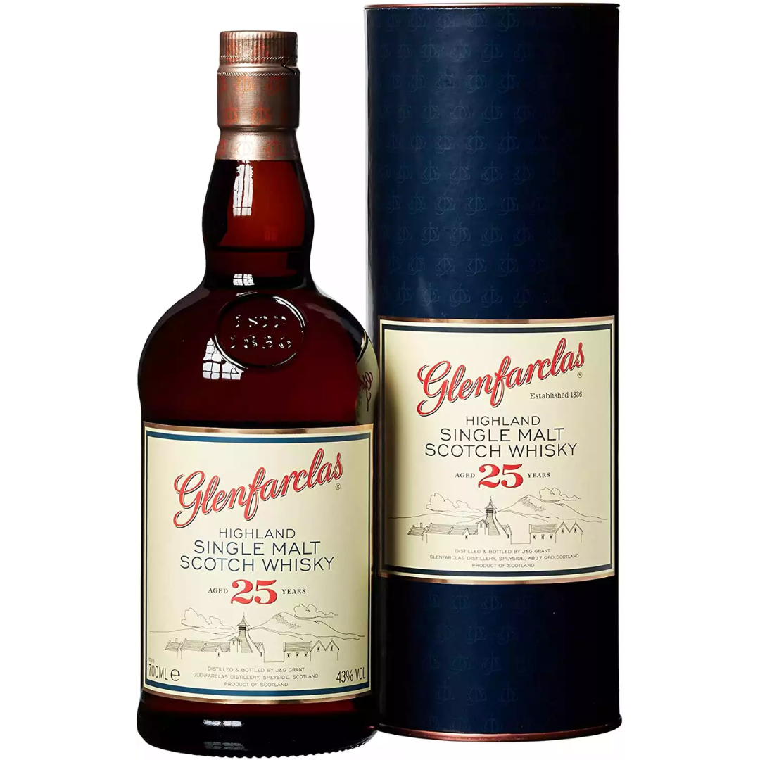 GLENFARCLAS 25 YEARS OLD WHISKEY 70CL