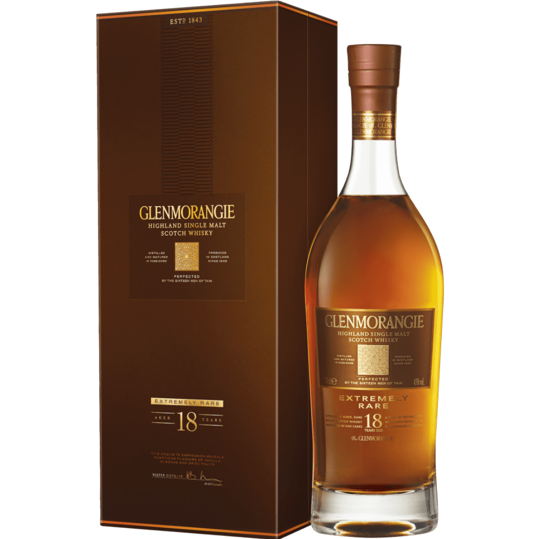GLENMORANGIE 18 YEARS EXTREMELY RARE 70CL