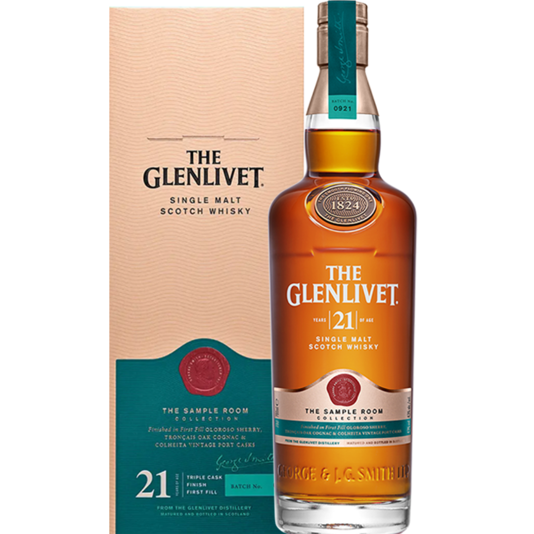 GLENLIVET 21 YEARS WHISKEY 70CL