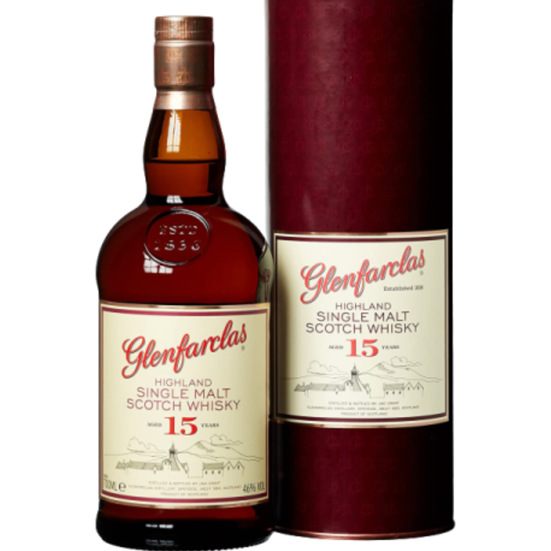 GLENFARCLAS 15 YEARS WHISKY 70CL