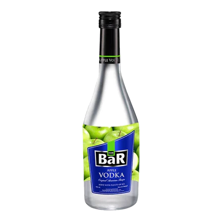 THE BAR APPLE VODKA 70CL