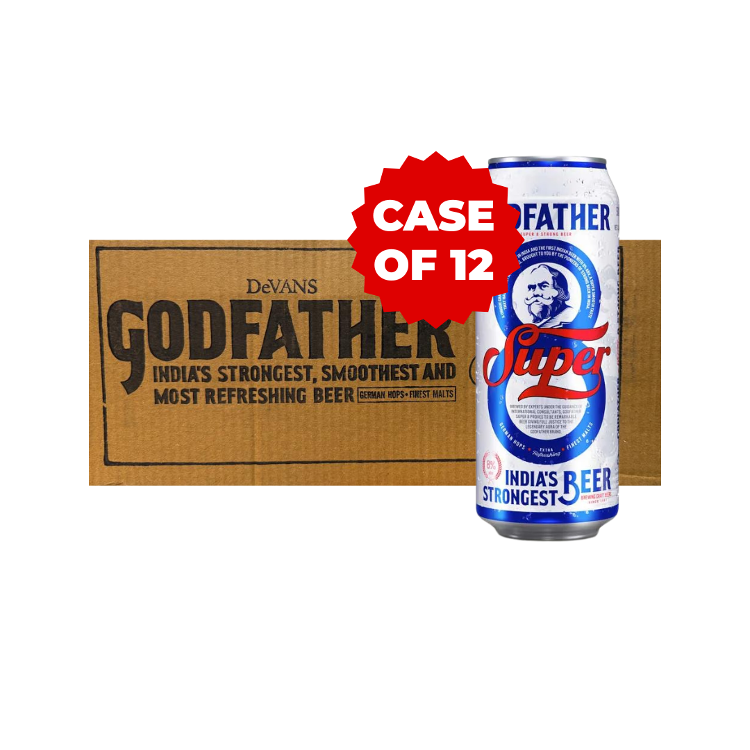 GODFATHER SUPER BEER CAN (12X50CL)