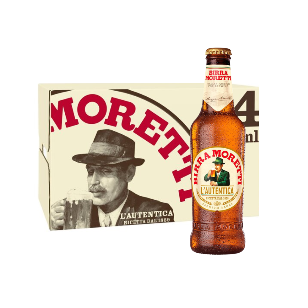 BIRRA MORETTI BEER BTL (24X33CL)