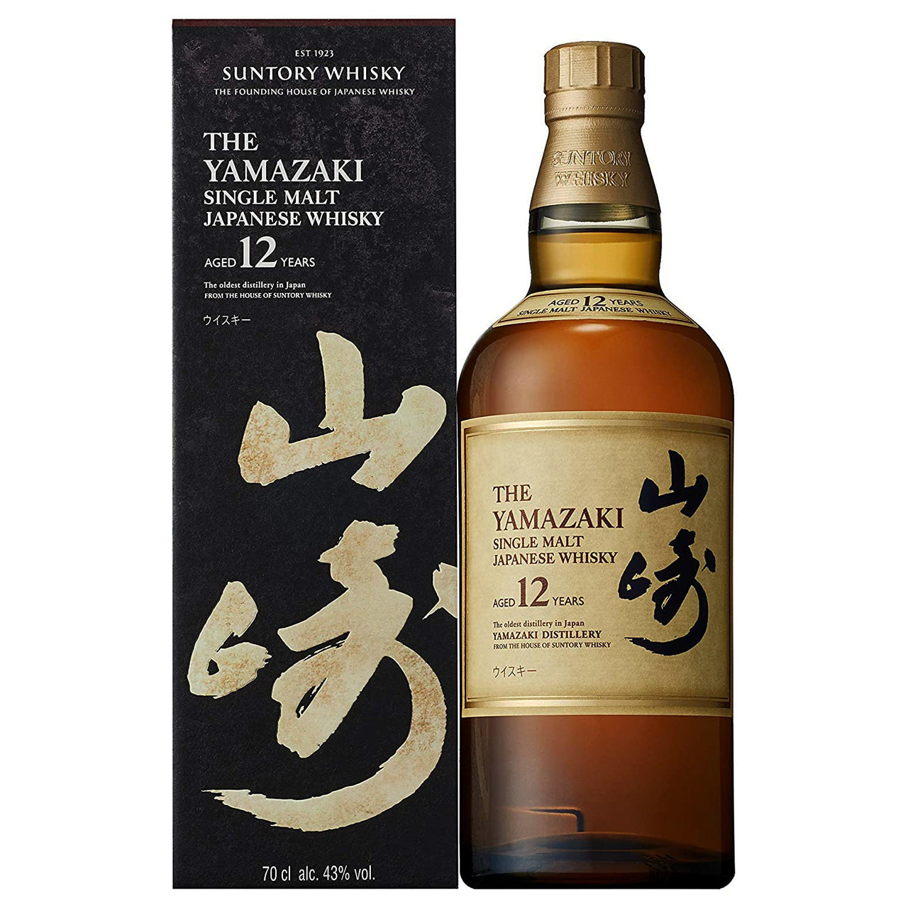 YAMAZAKI 12 YEARS WHISKEY 70CL