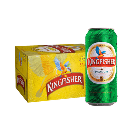 KINGFISHER PREMIUM LAGER BEER CAN (24X50CL)
