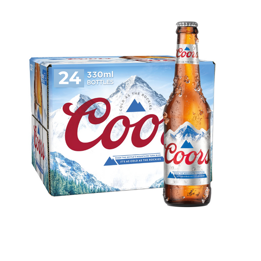 COORS BEER BTL (24X33CL)