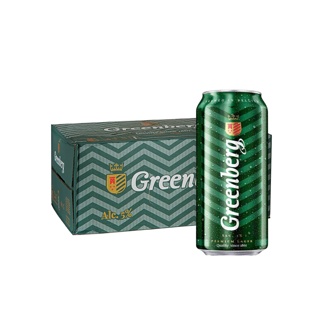 GREENBERG PREMIUM LAGER BEER (24X50CL)