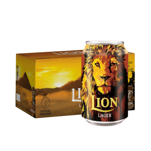 LION LAGER BEER CAN (24X33CL)