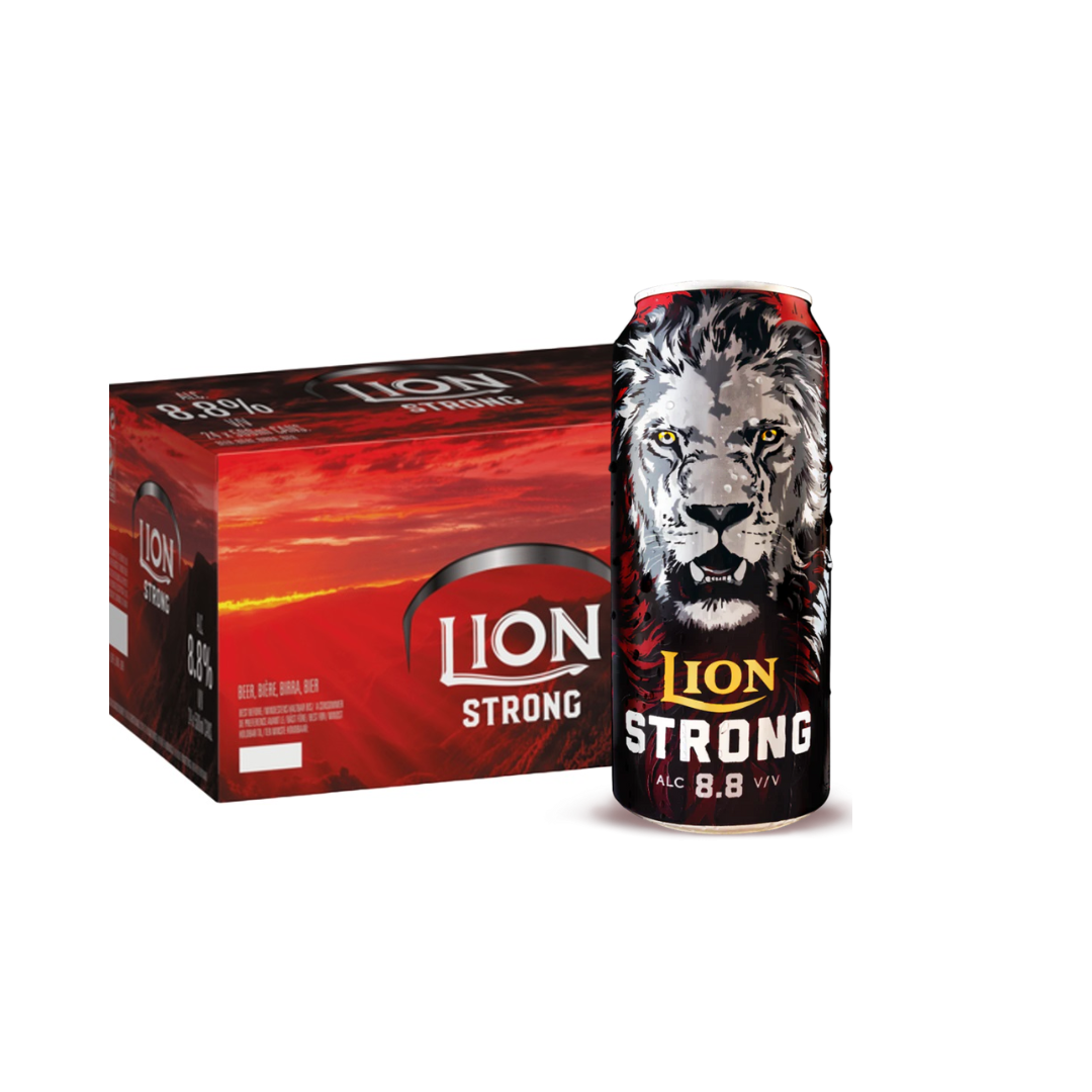 LION STRONG 8.8% CAN (24X50CL)