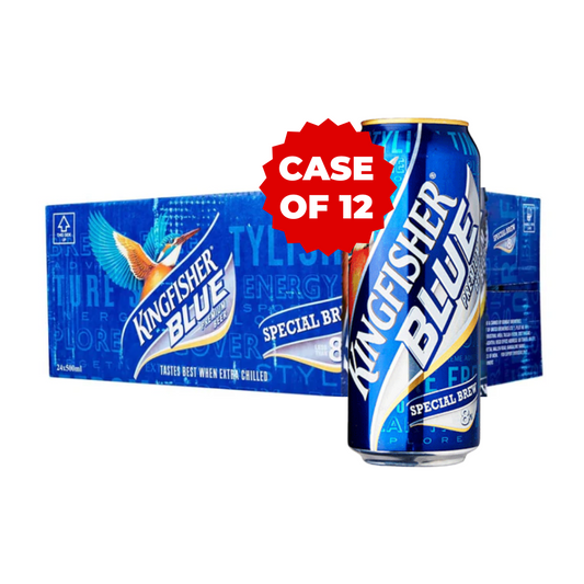 KINGFISHER BLUE BEER CAN (12X50CL)