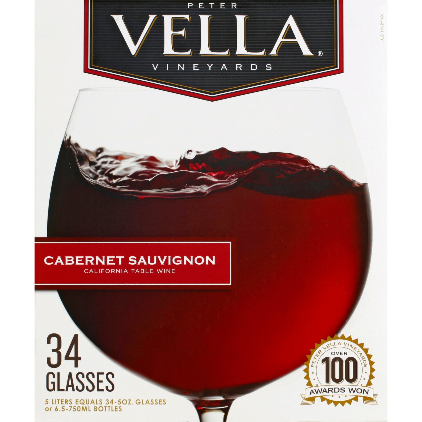 PETER VELLA CABERNET SAUVIGNON 5LTR