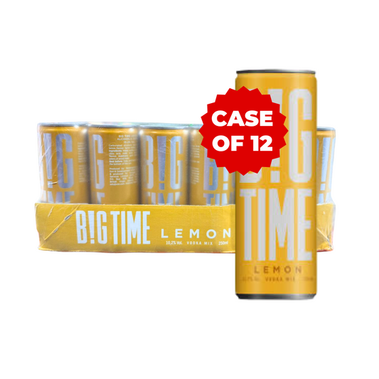 BIGTIME LEMON VODKA (12X25CL)